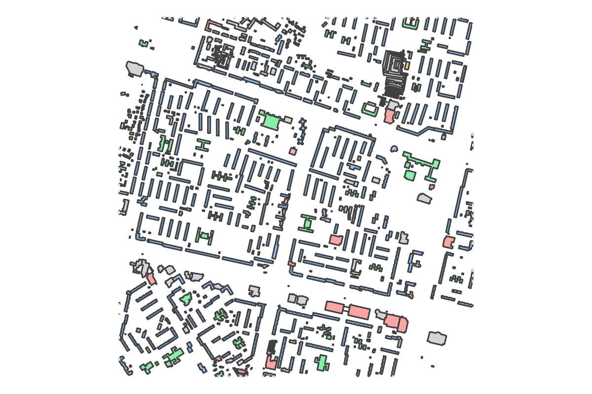 Program breakdown map