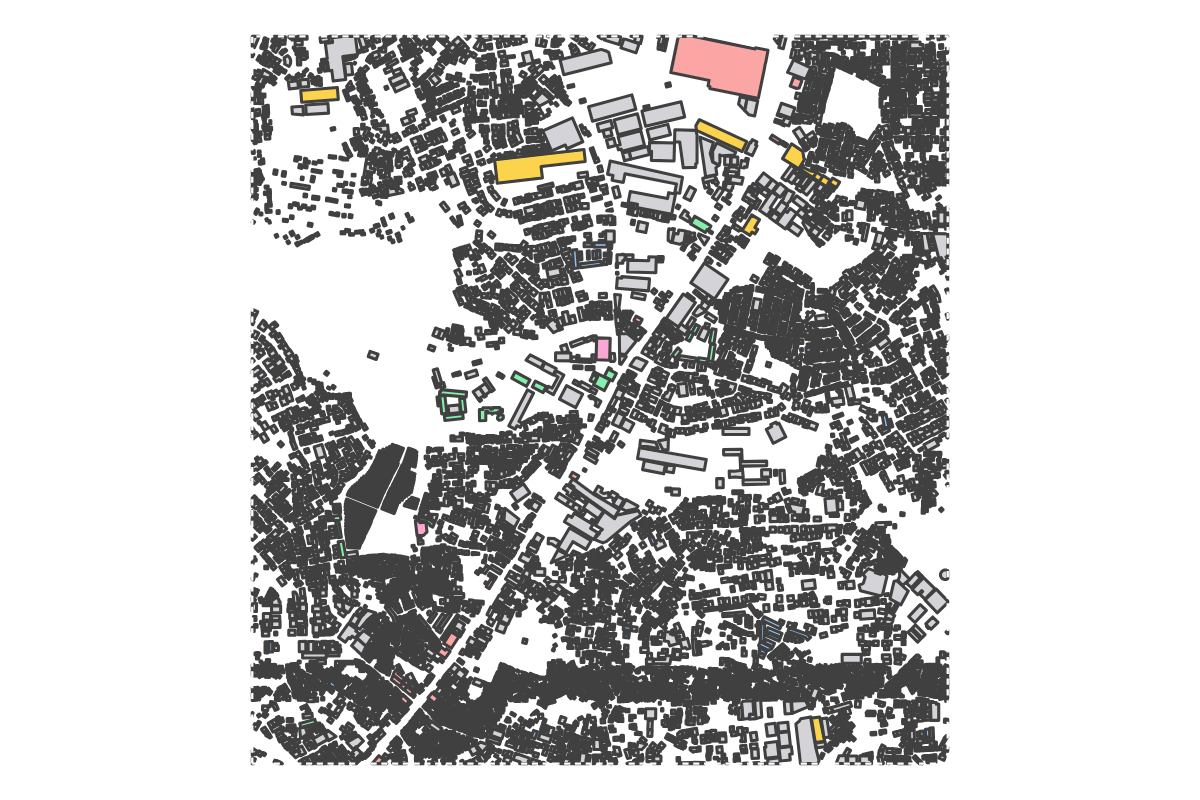 Program breakdown map