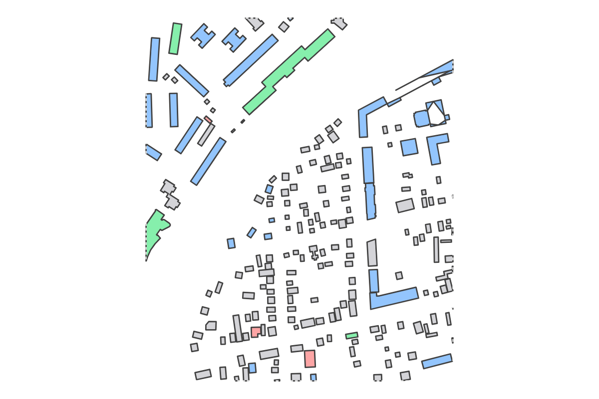 Program breakdown map