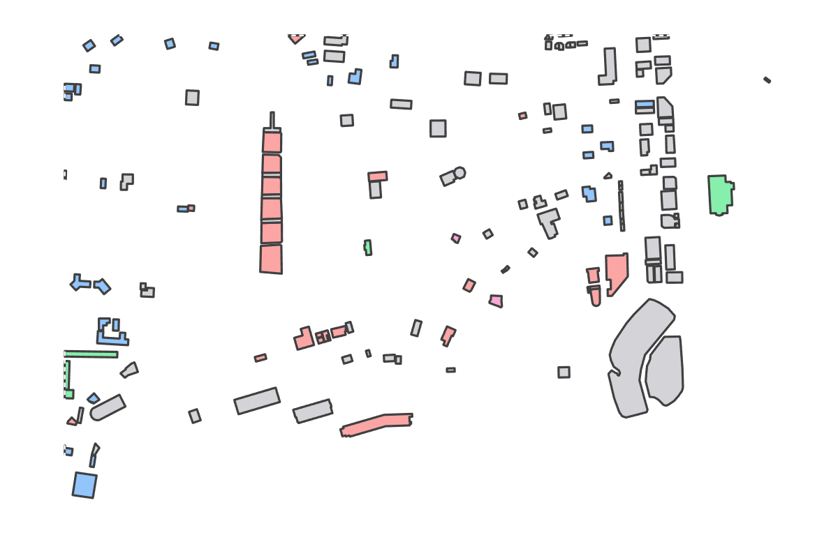 Program breakdown map