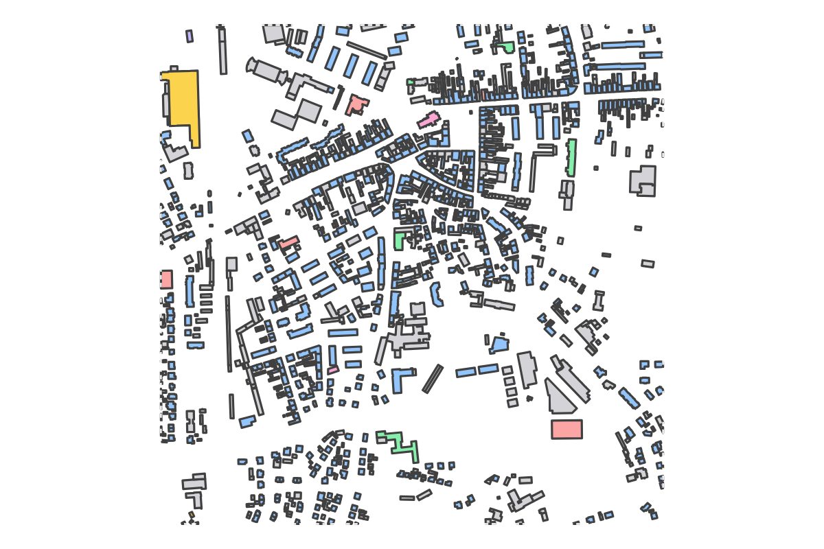 Program breakdown map