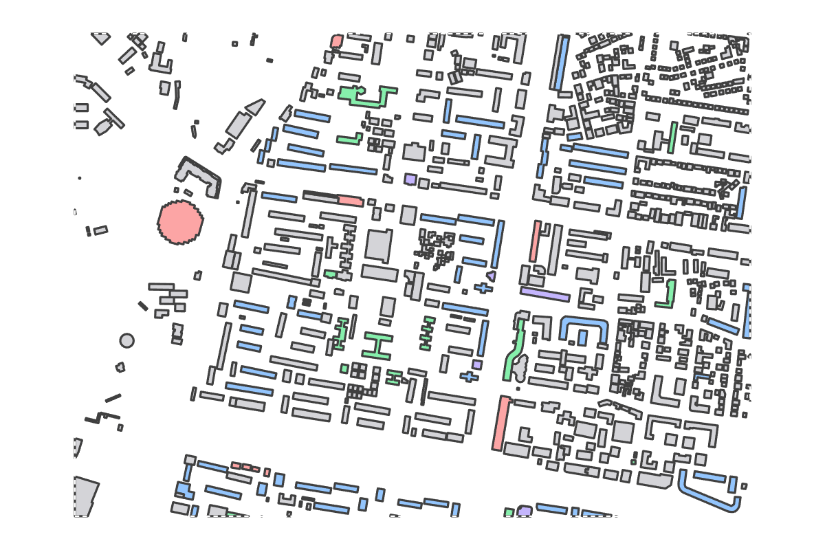 Program breakdown map