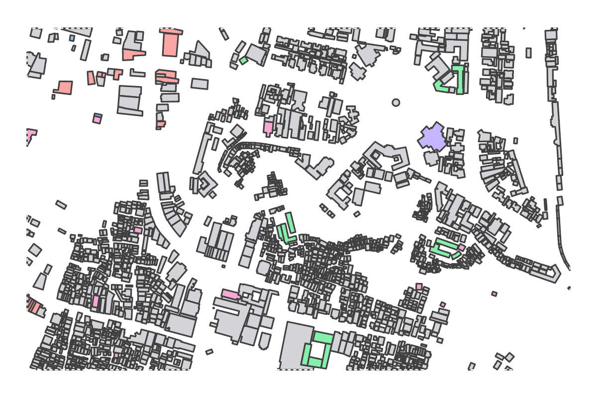 Program breakdown map