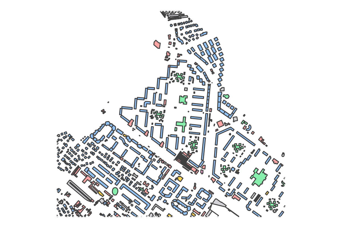 Program breakdown map