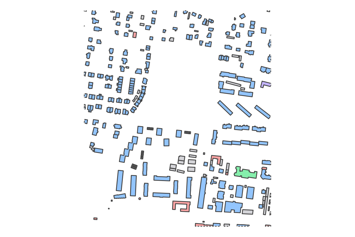 Program breakdown map