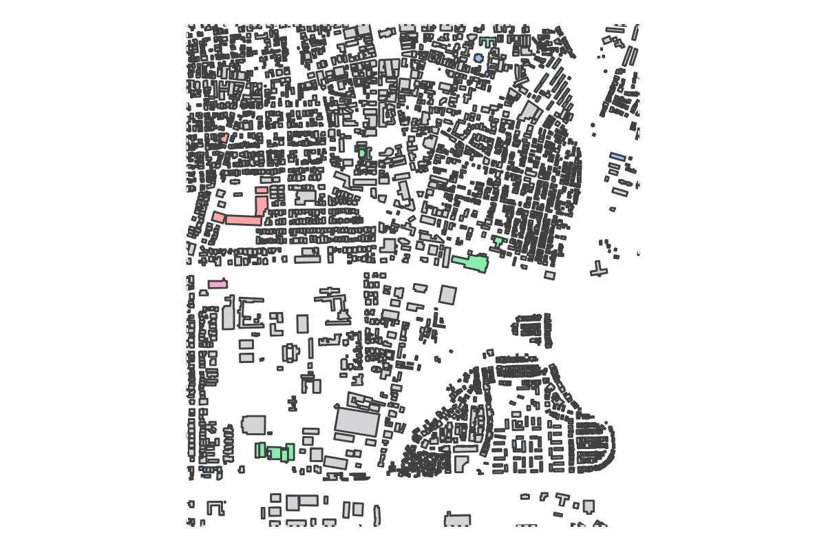 Program breakdown map