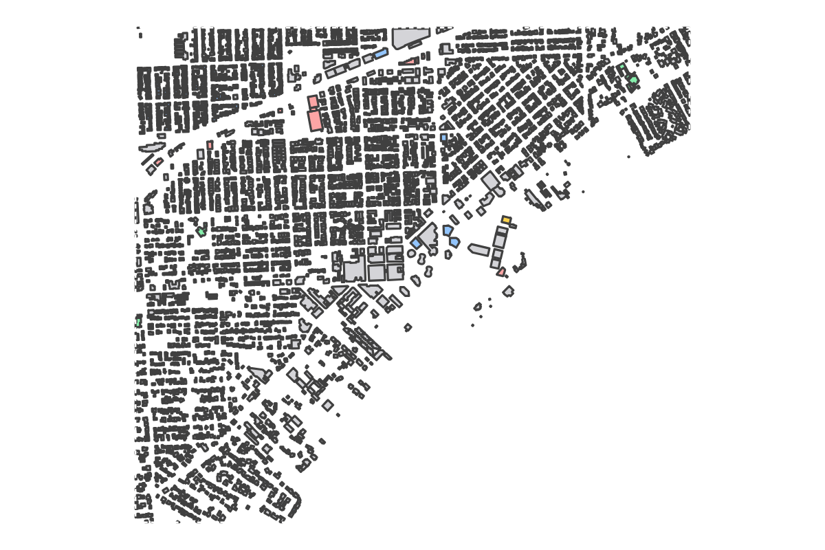 Program breakdown map