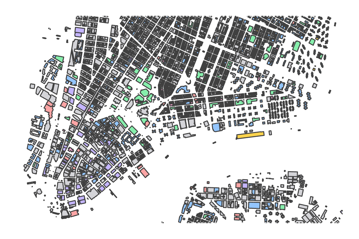 Program breakdown map