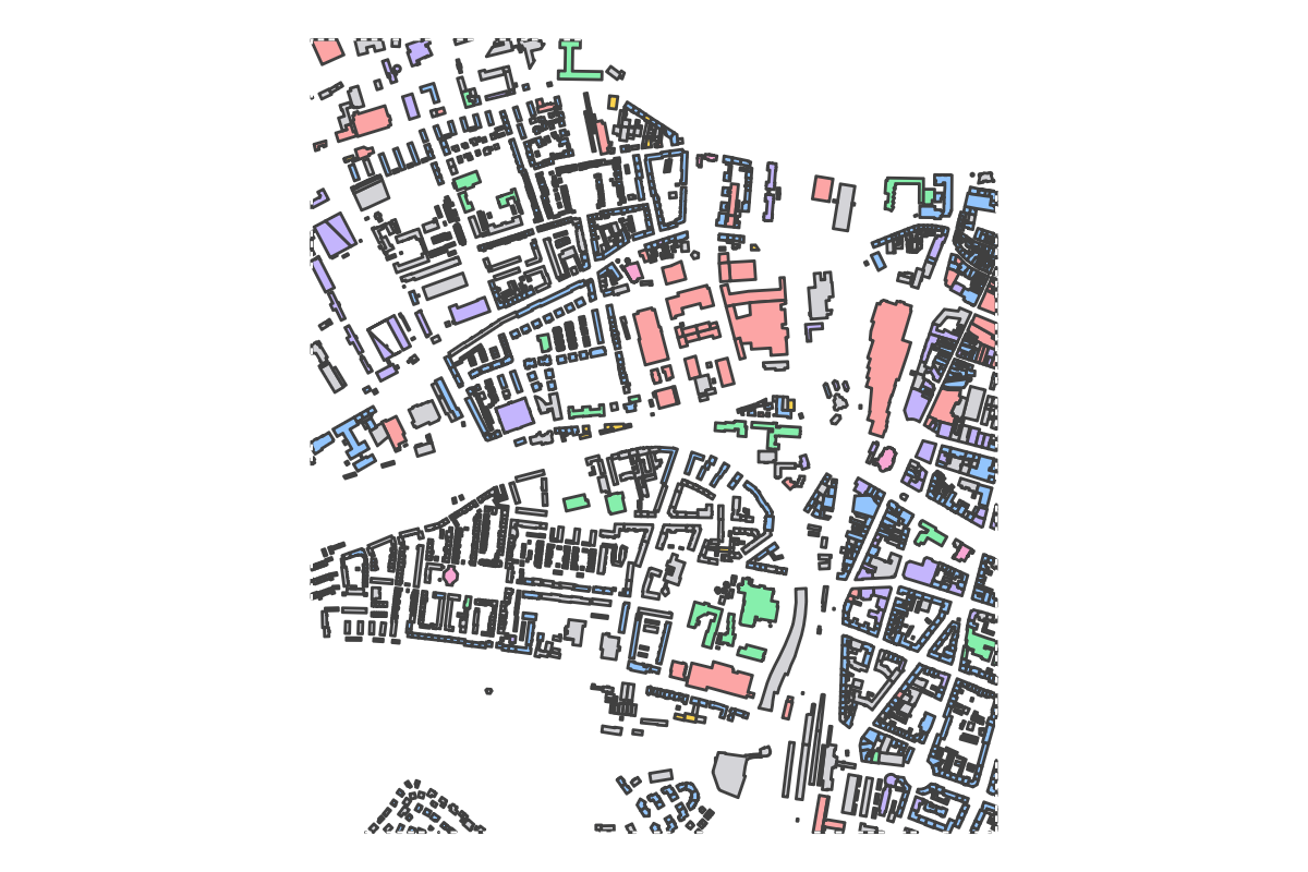 Program breakdown map