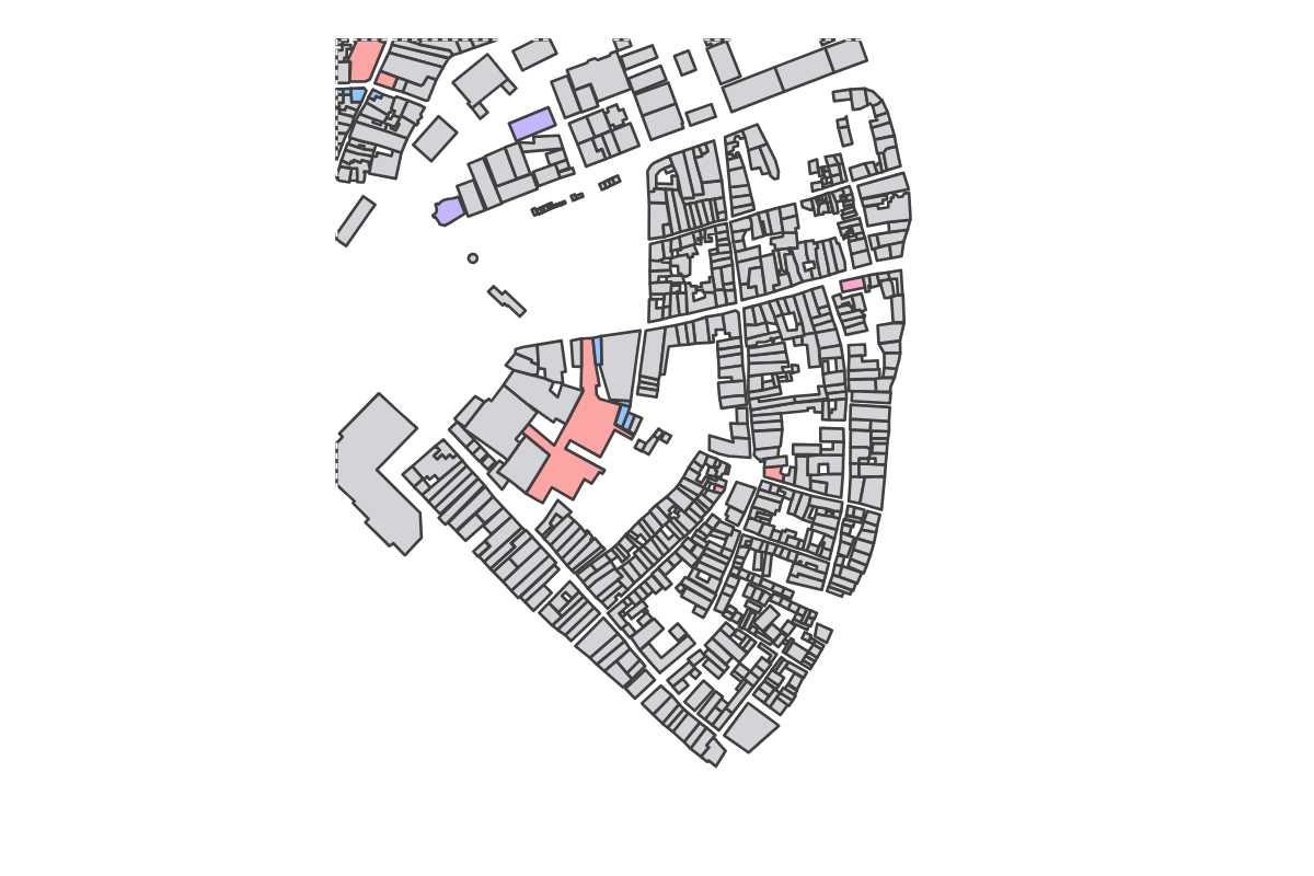 Program breakdown map