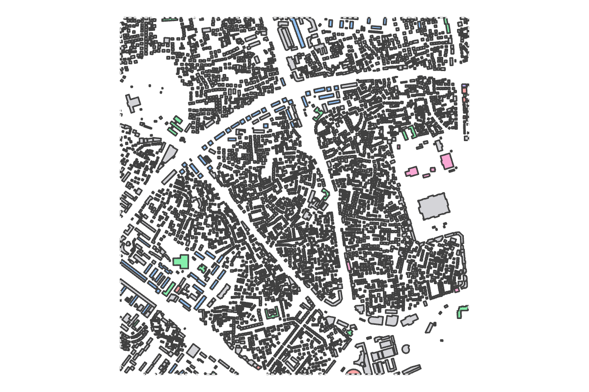 Program breakdown map