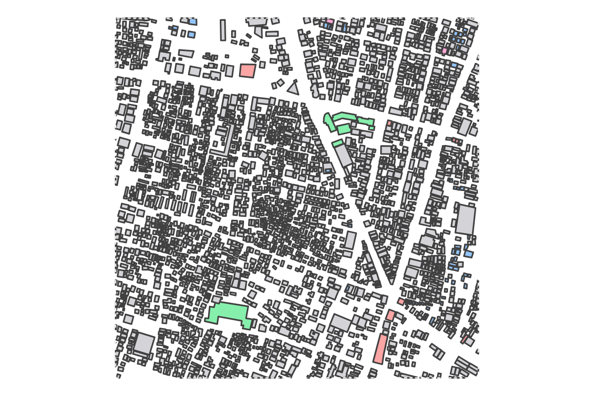 Program breakdown map