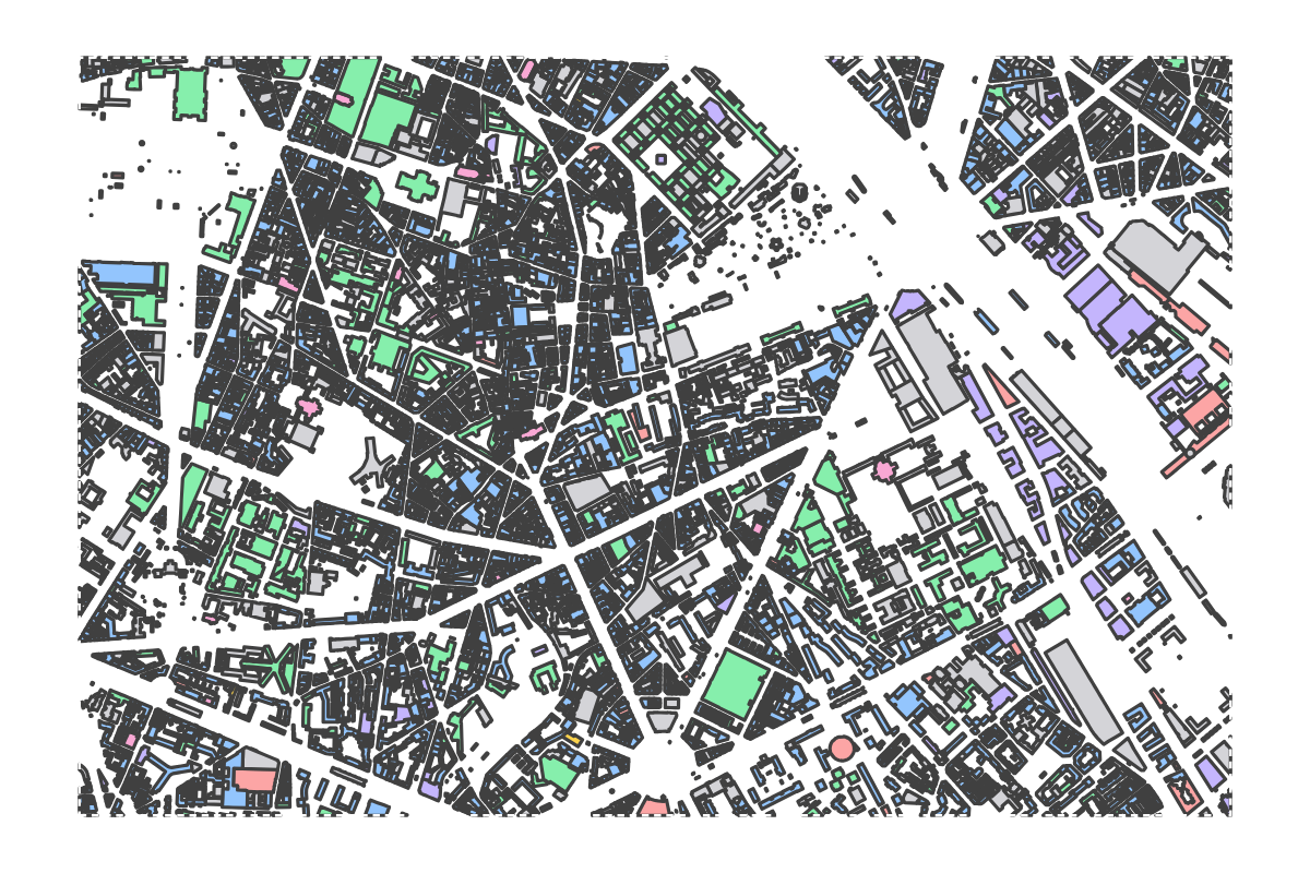 Program breakdown map