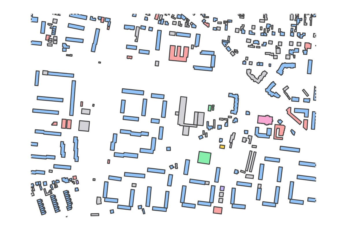 Program breakdown map