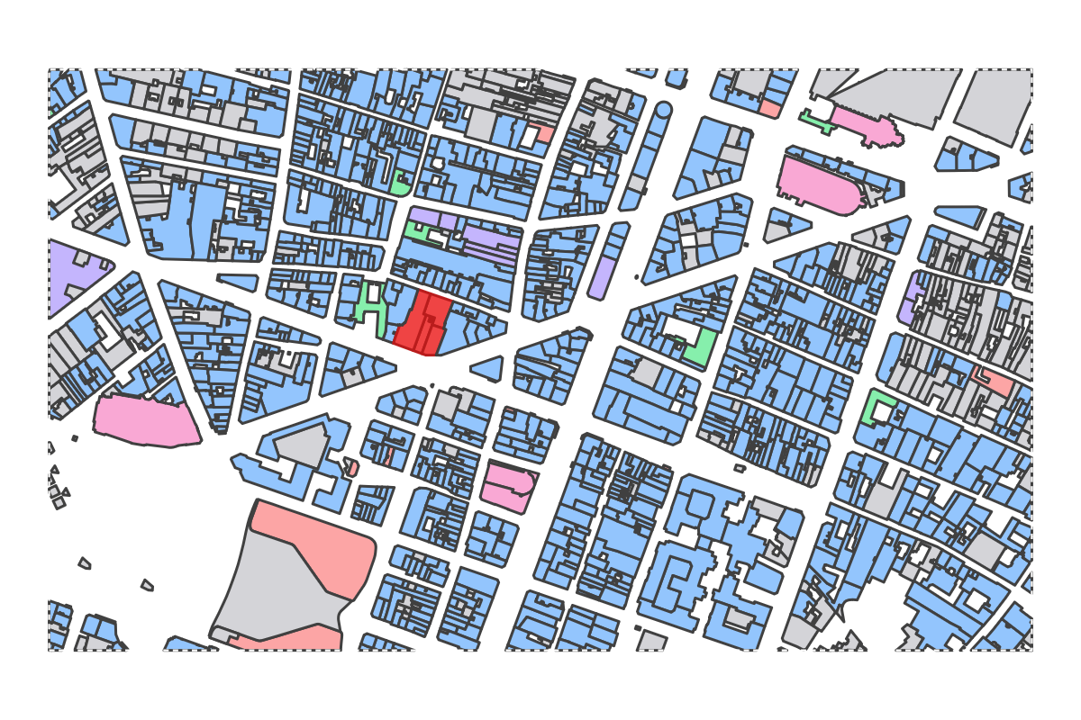 Program breakdown map