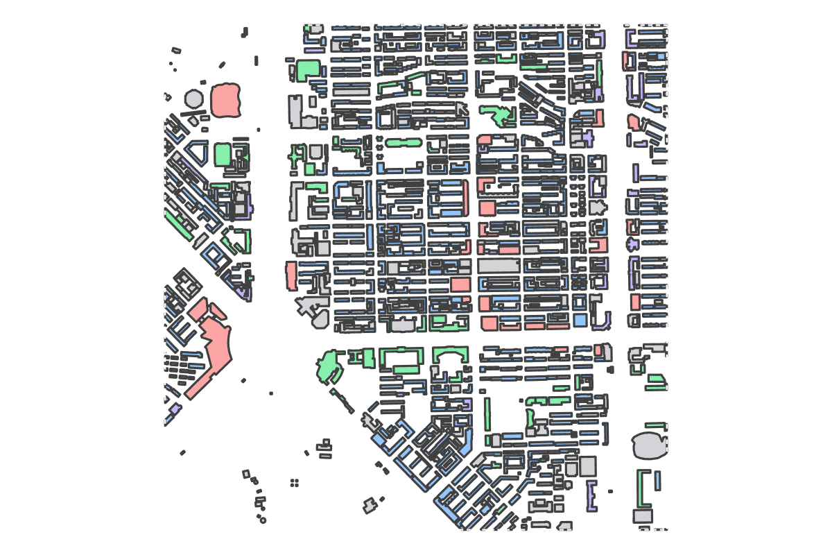 Program breakdown map