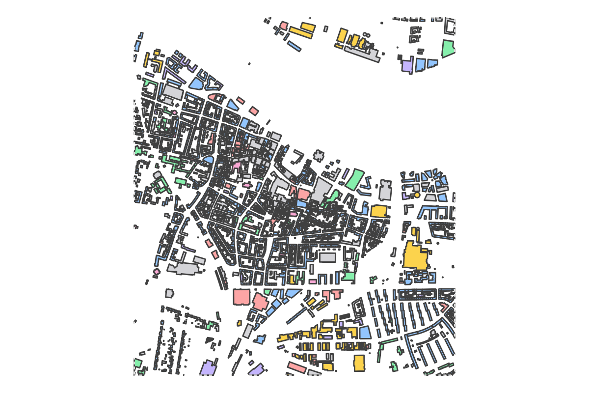 Program breakdown map