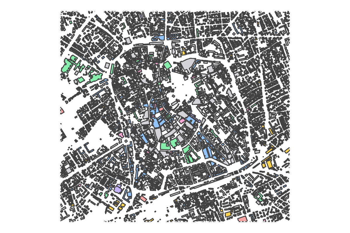 Program breakdown map