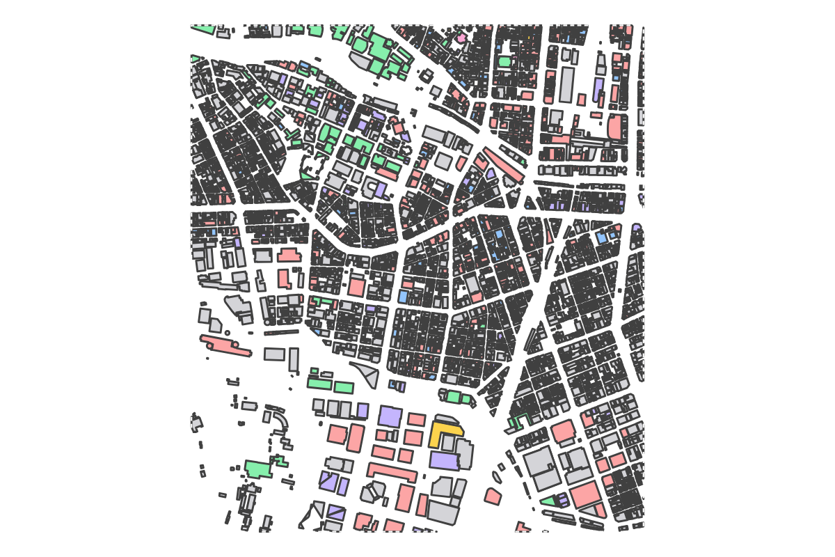 Program breakdown map