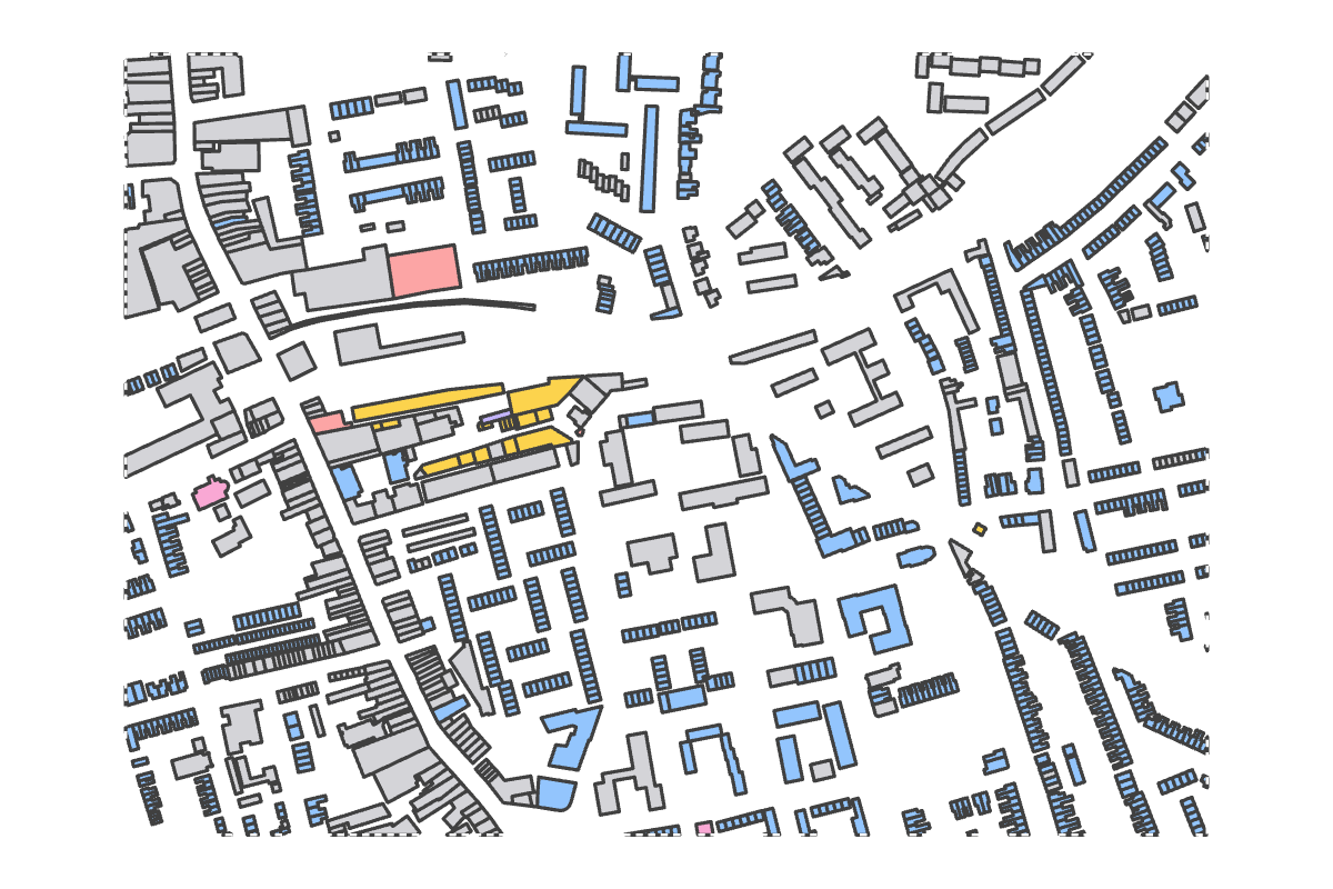 Program breakdown map