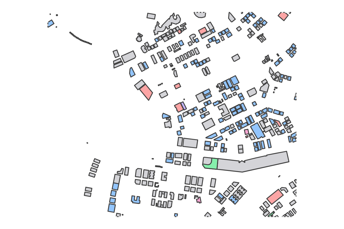 Program breakdown map