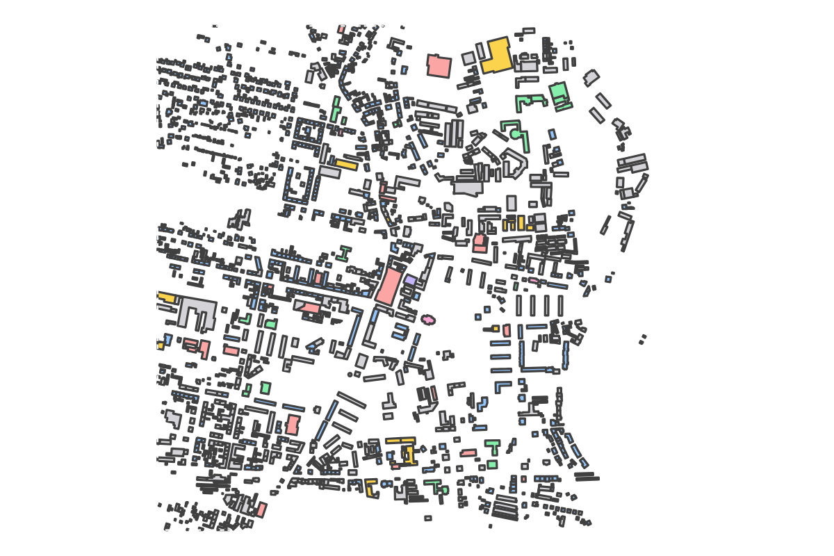 Program breakdown map