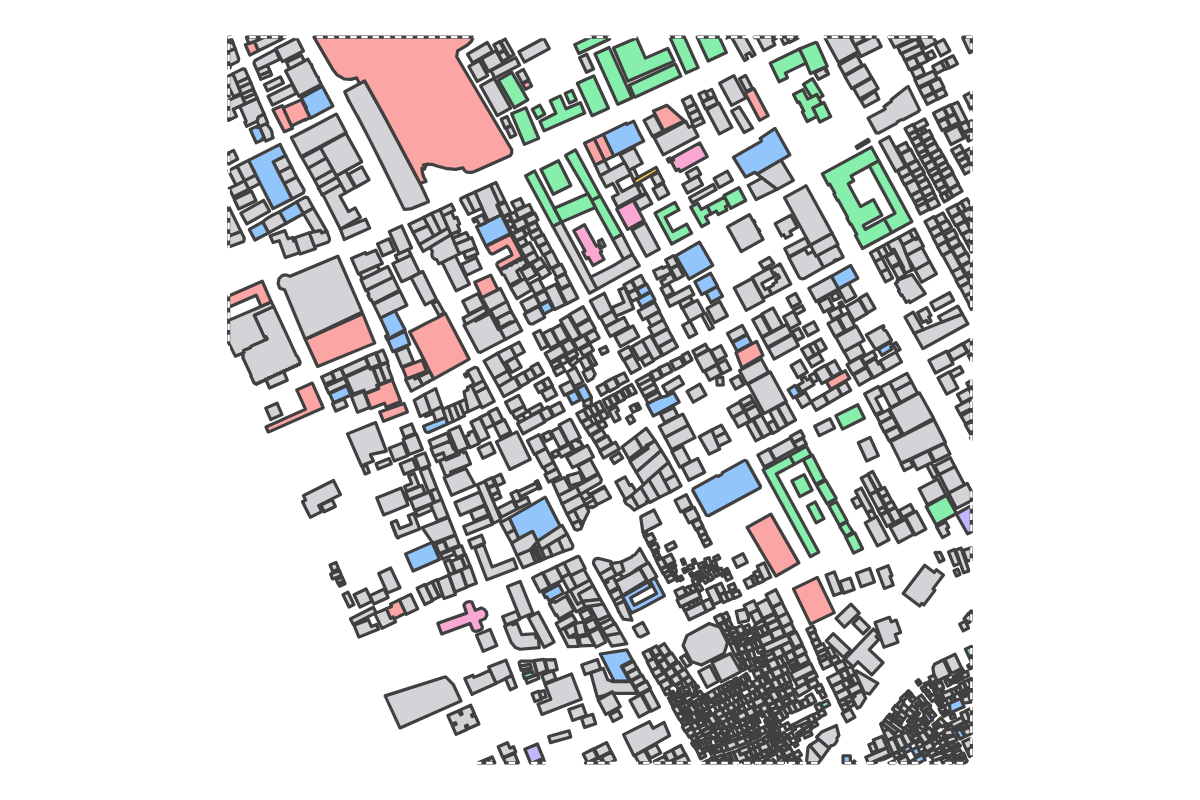 Program breakdown map