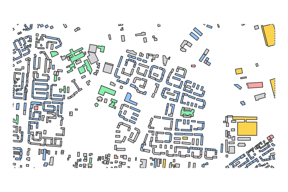 Program breakdown map