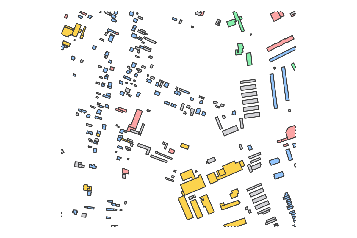 Program breakdown map