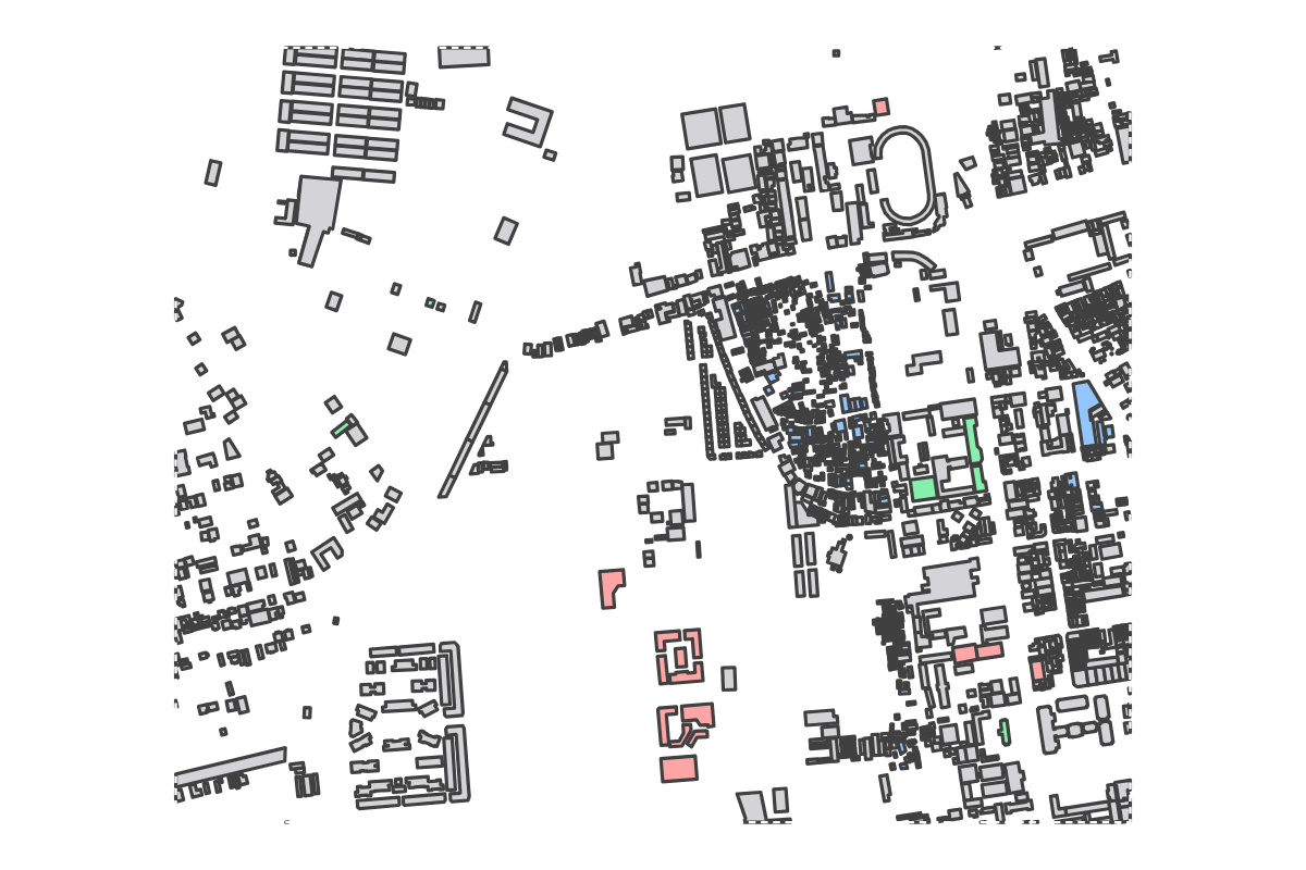 Program breakdown map