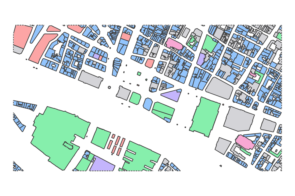 Program breakdown map