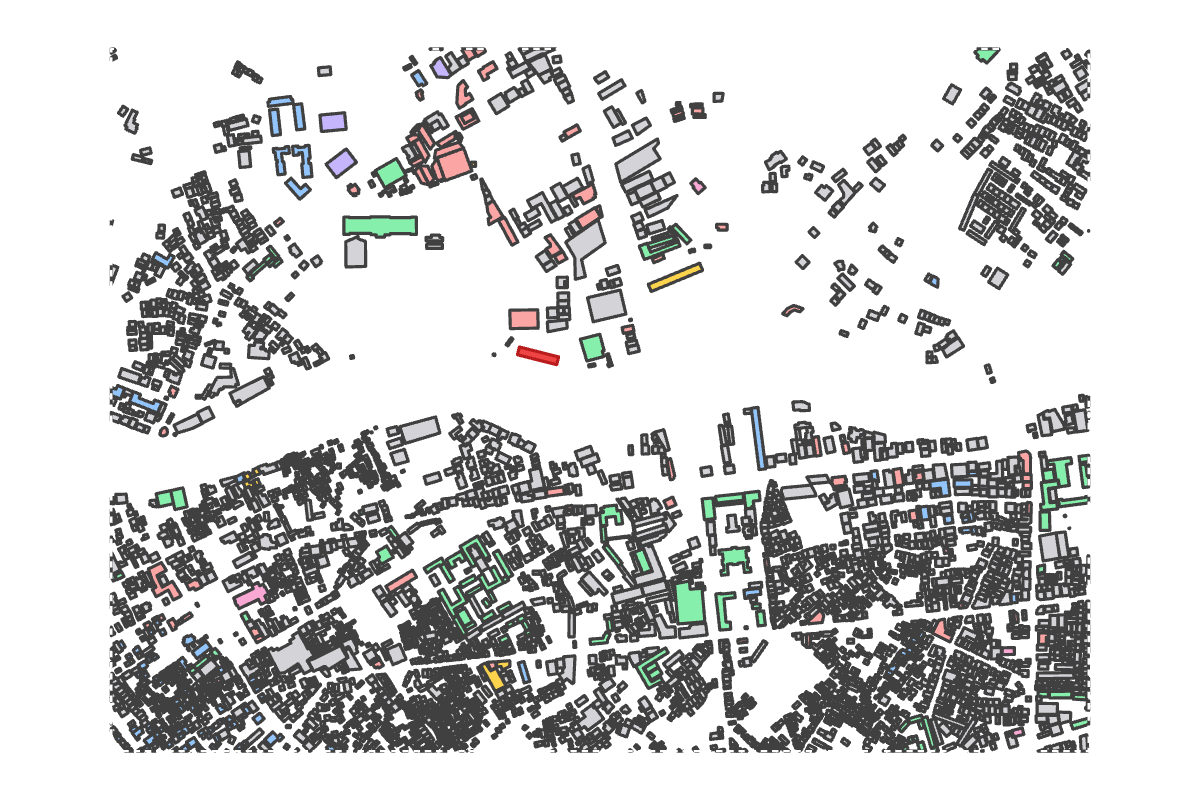 Program breakdown map