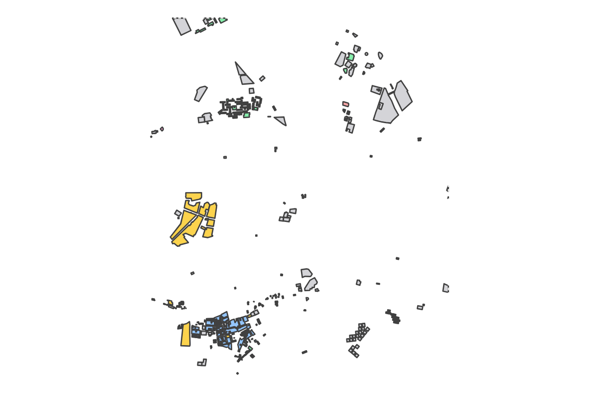 Program breakdown map