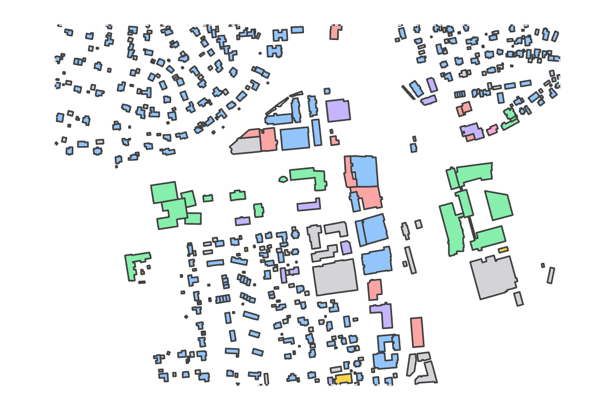 Program breakdown map
