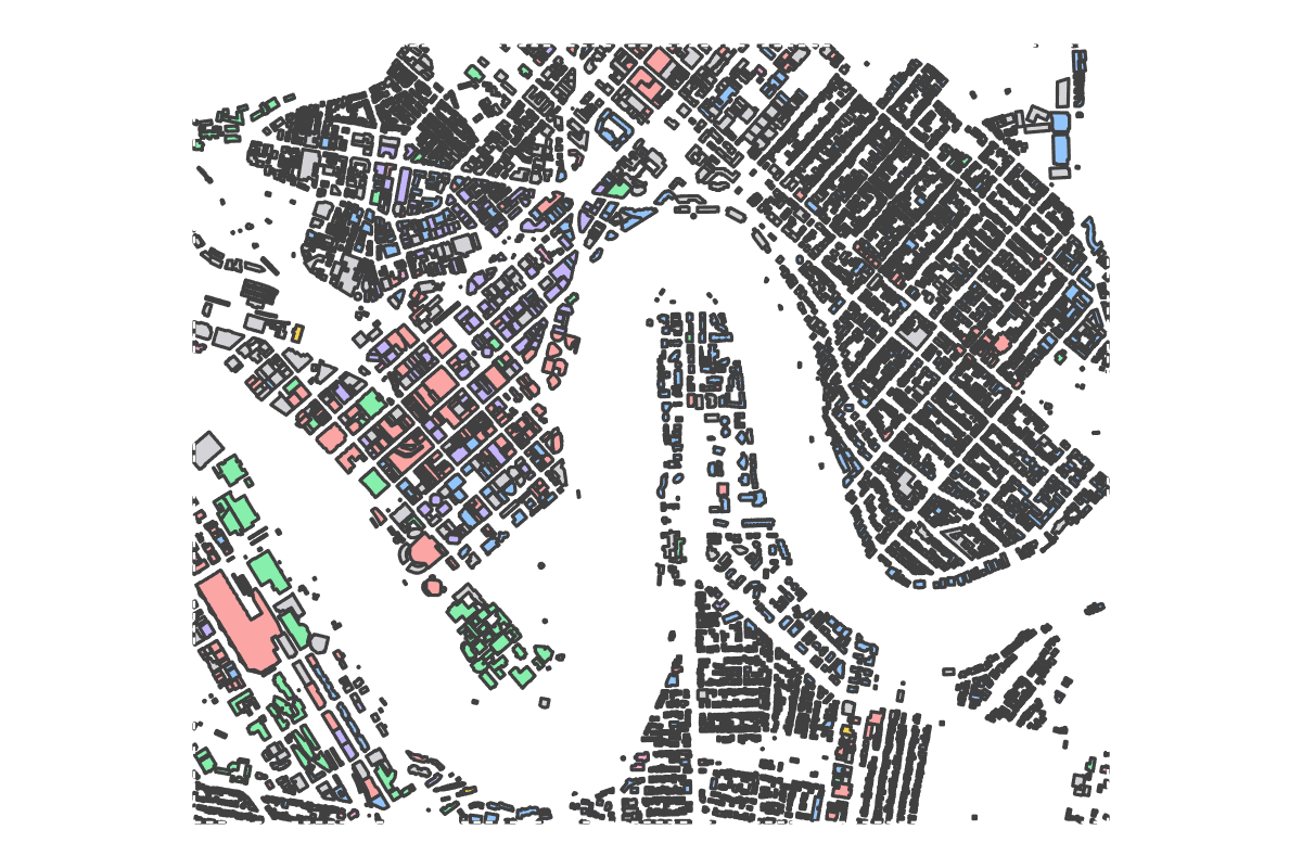Program breakdown map