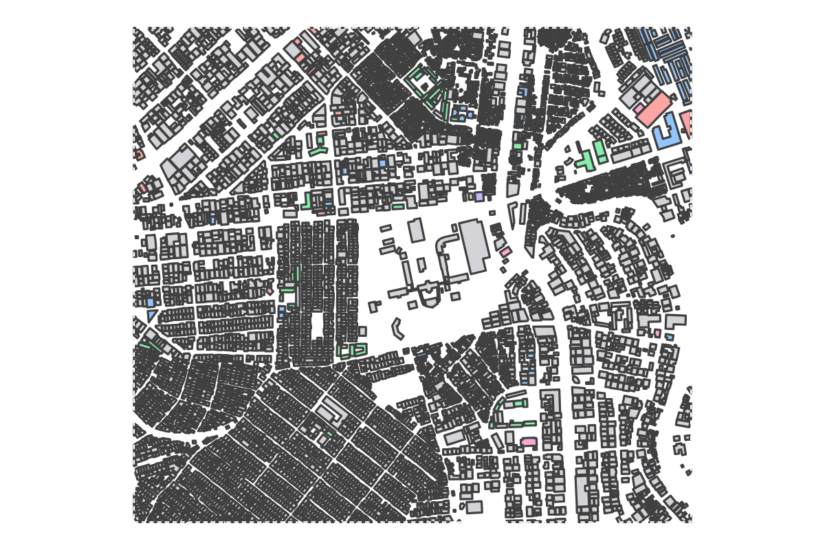 Program breakdown map
