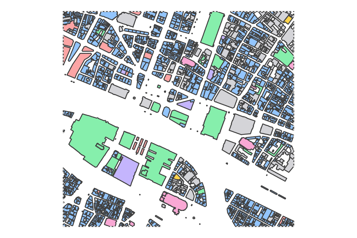 Program breakdown map