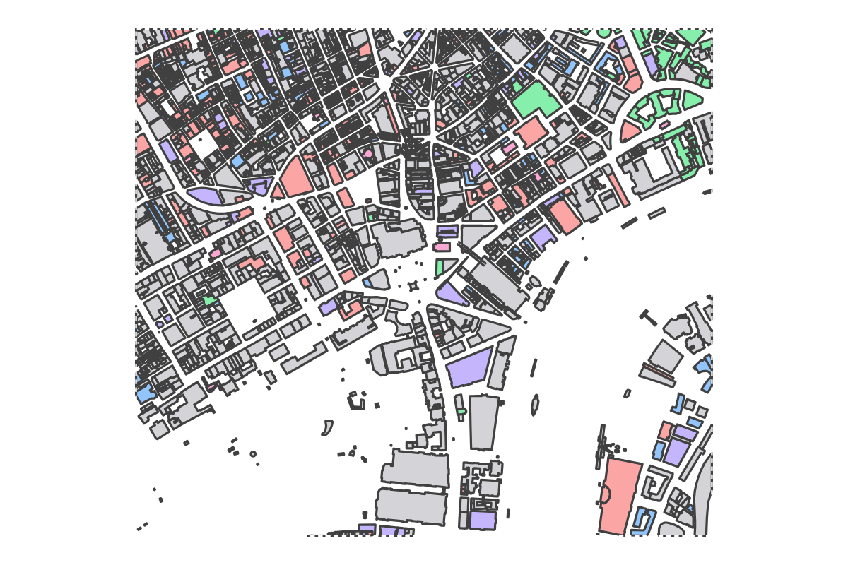 Program breakdown map