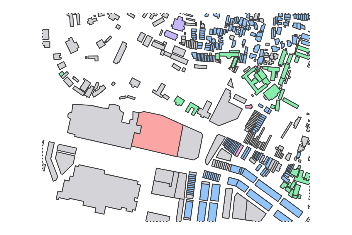 Program breakdown map