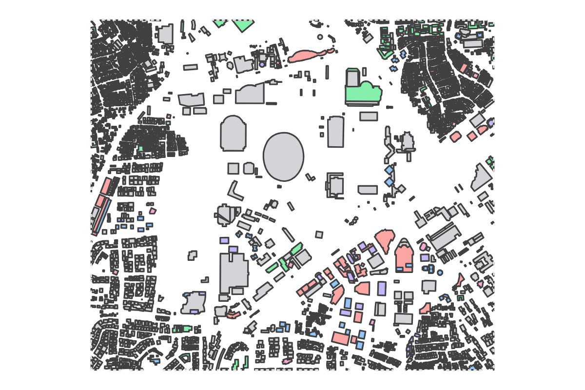 Program breakdown map