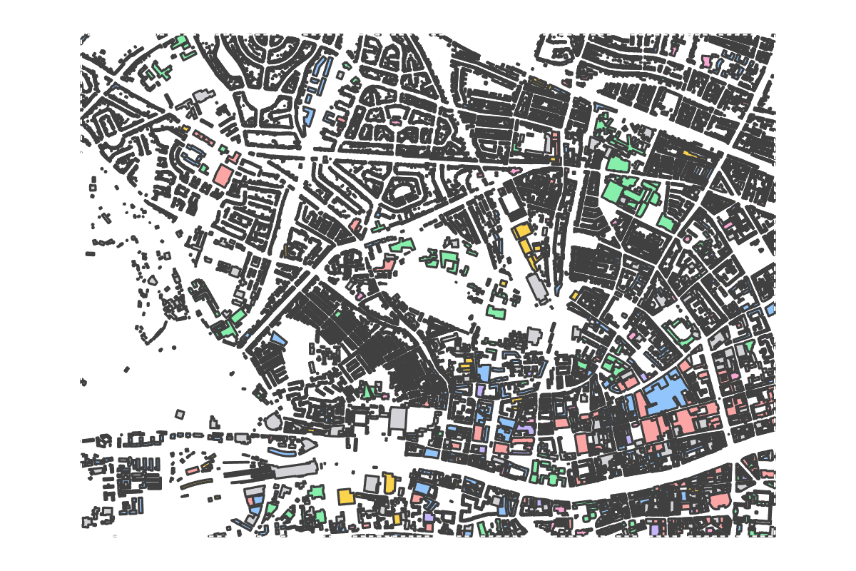 Program breakdown map
