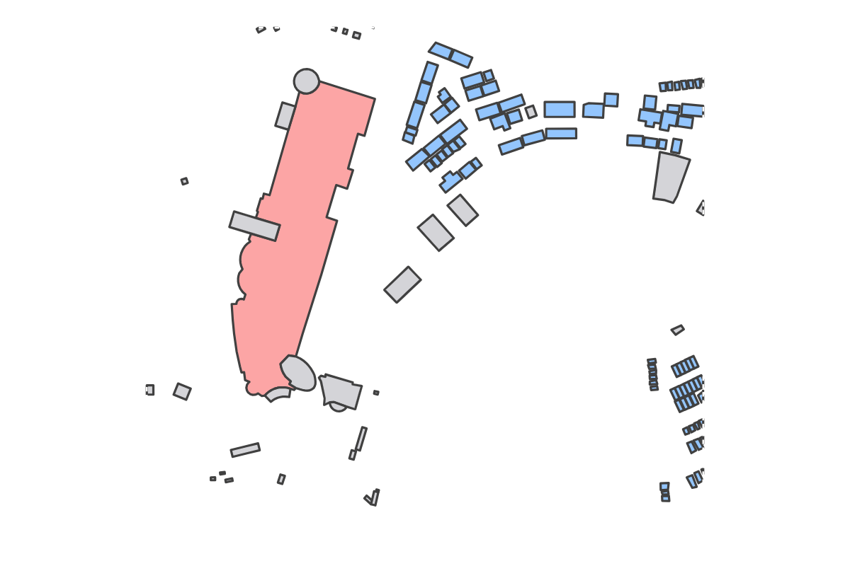 Program breakdown map