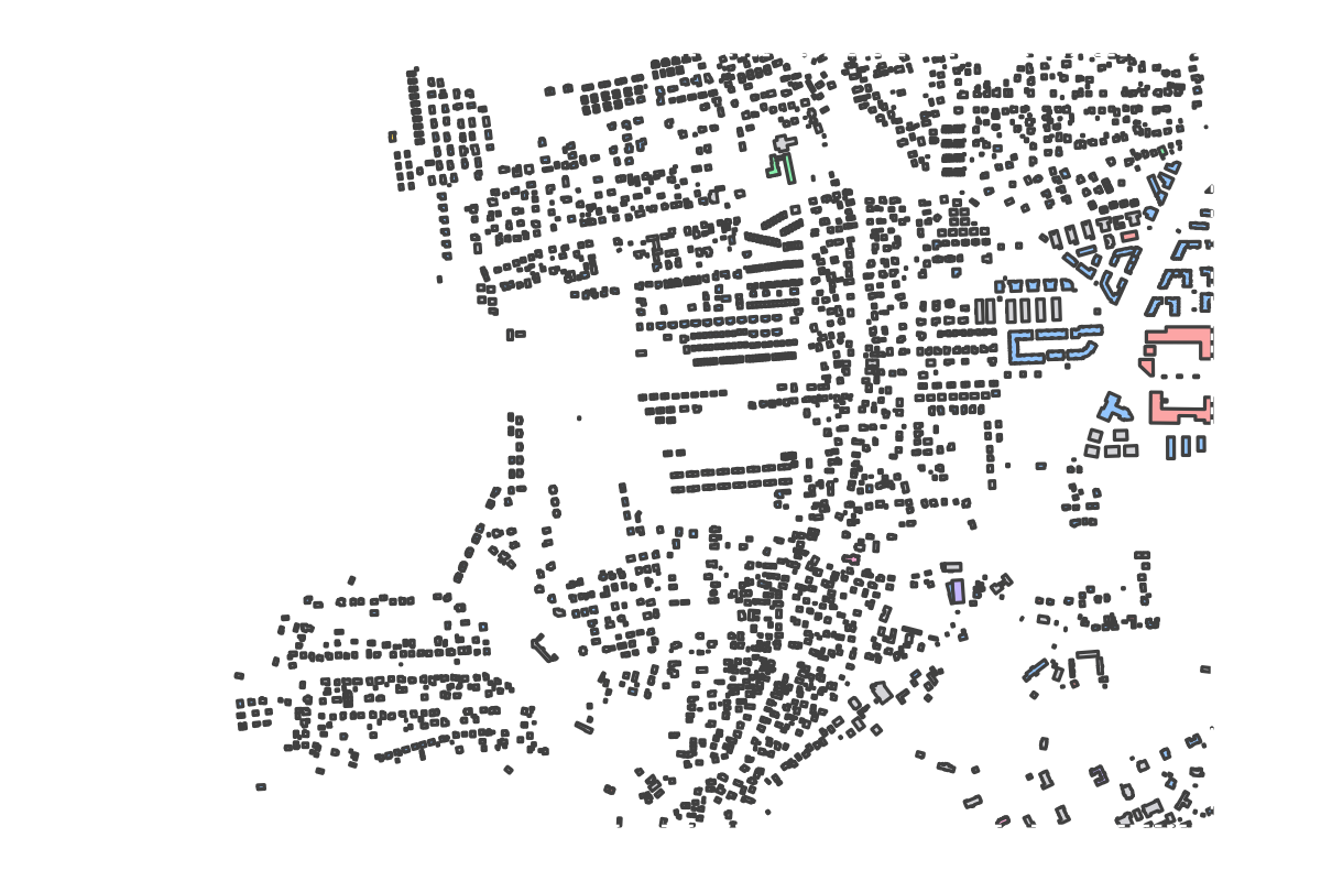 Program breakdown map