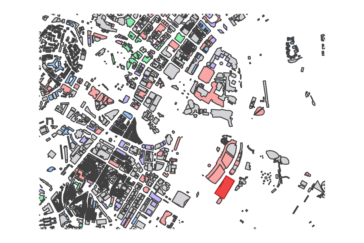 Program breakdown map