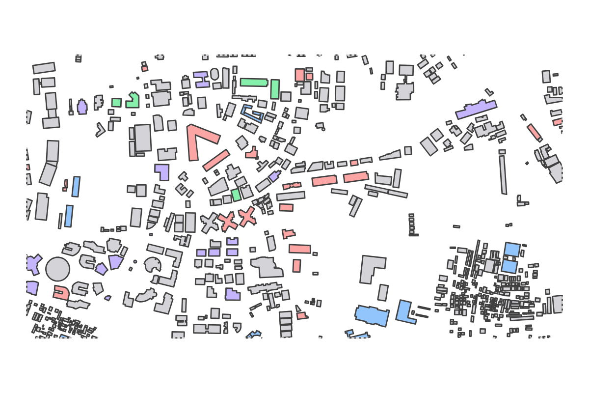 Program breakdown map