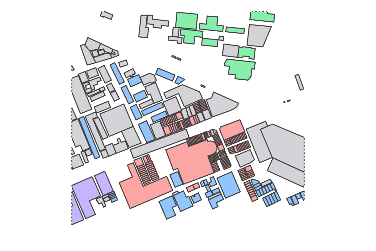 Program breakdown map