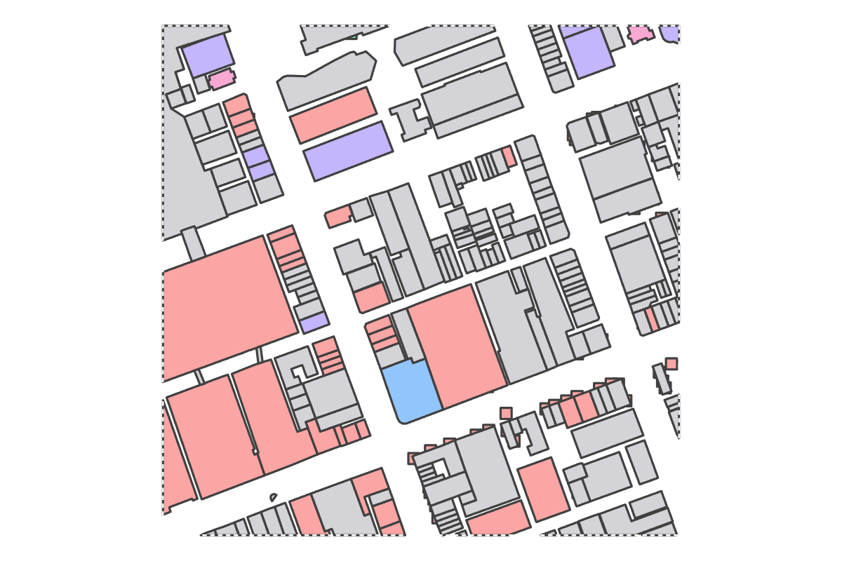 Program breakdown map