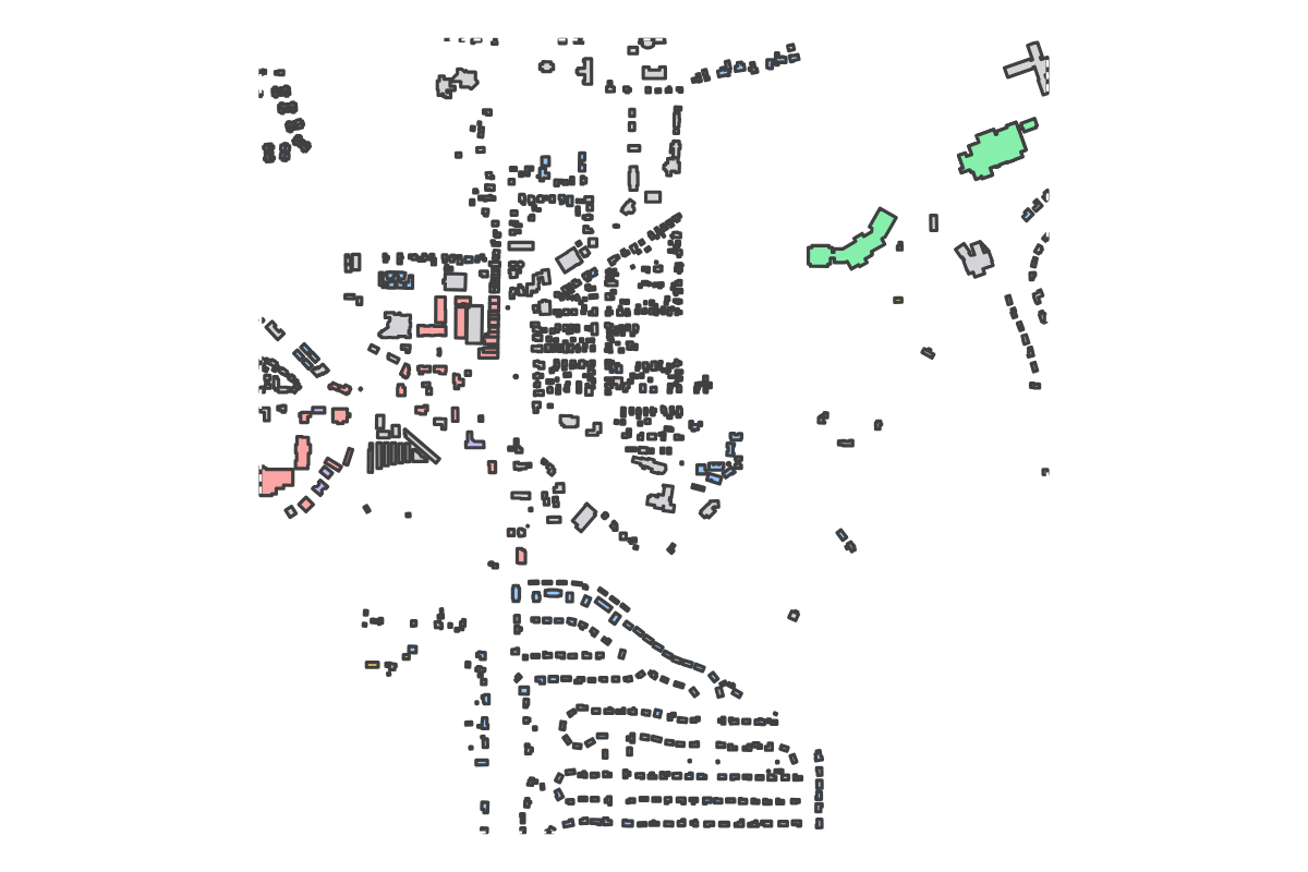 Program breakdown map