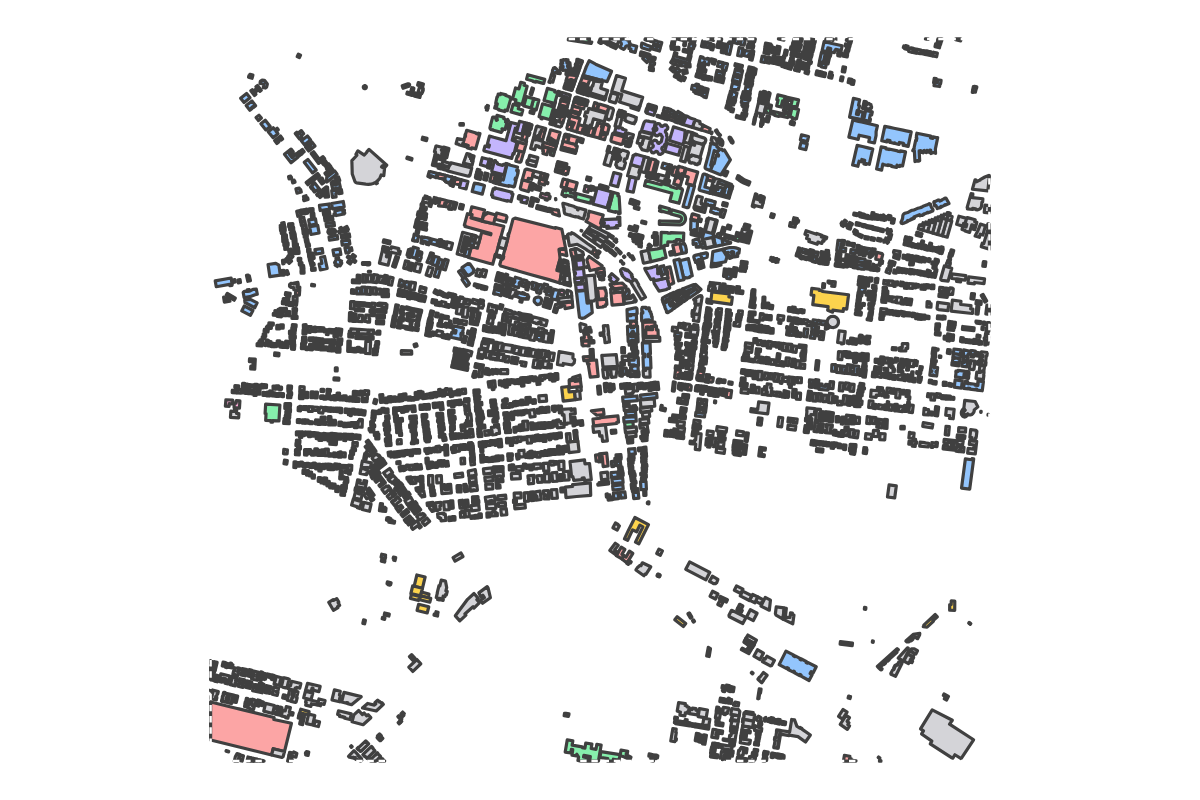 Program breakdown map