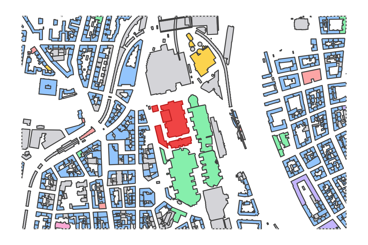 Program breakdown map
